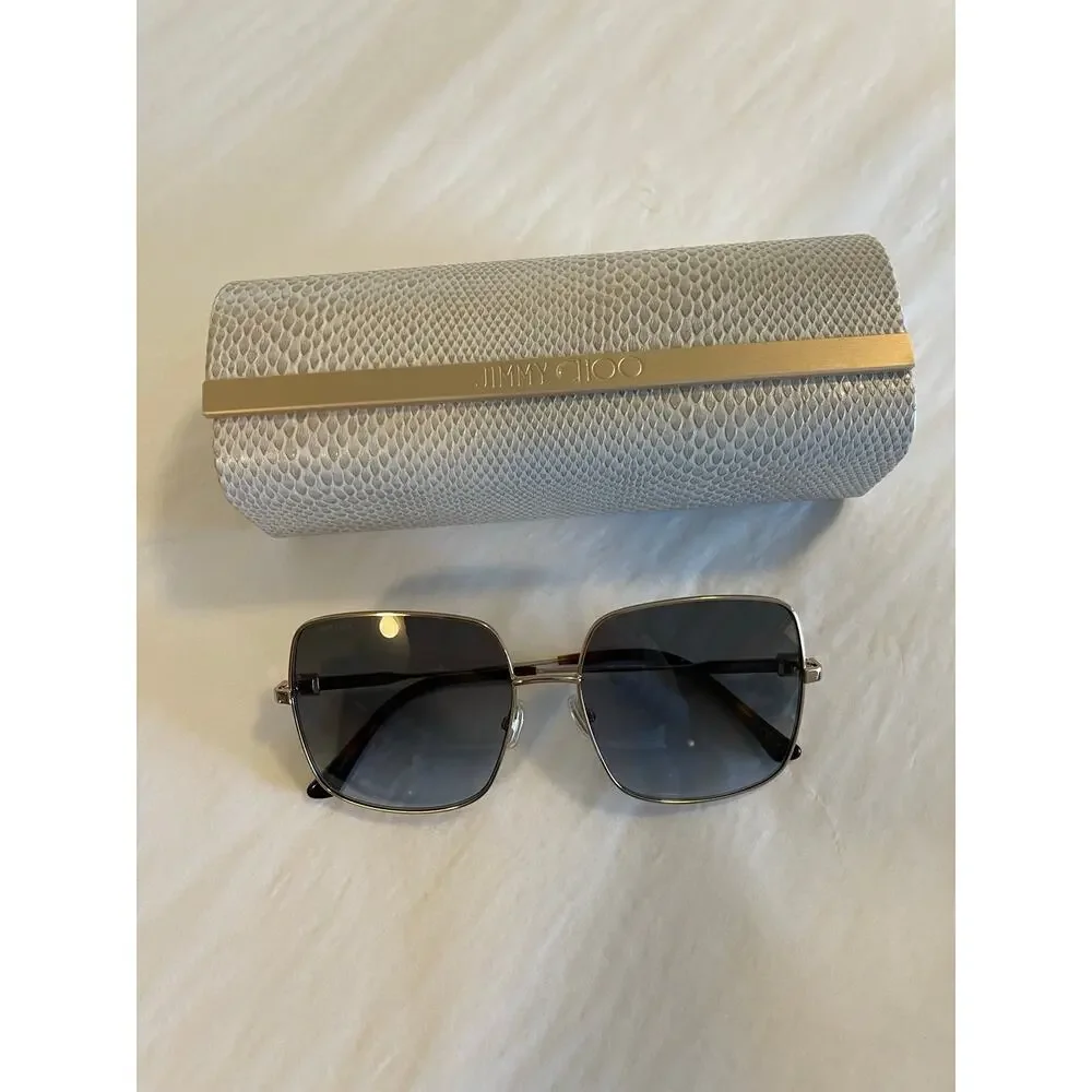 Jimmy Choo Kori Sunglasses 58-16-145 with Case NWT